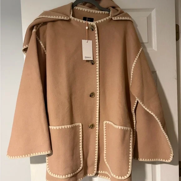 NWT Quince Double-Faced 100% Merino
Wool Scarf Coat - Large - Picture 4 of 10